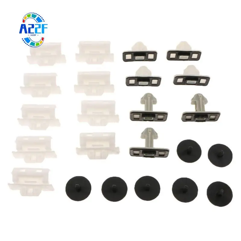 A22F-1 Set Side Skirt Mounting Clips Kit Side Rocker Molding Clip Kit For A6 C7 A7 2012-2018 4G0898909 4G0 898 909