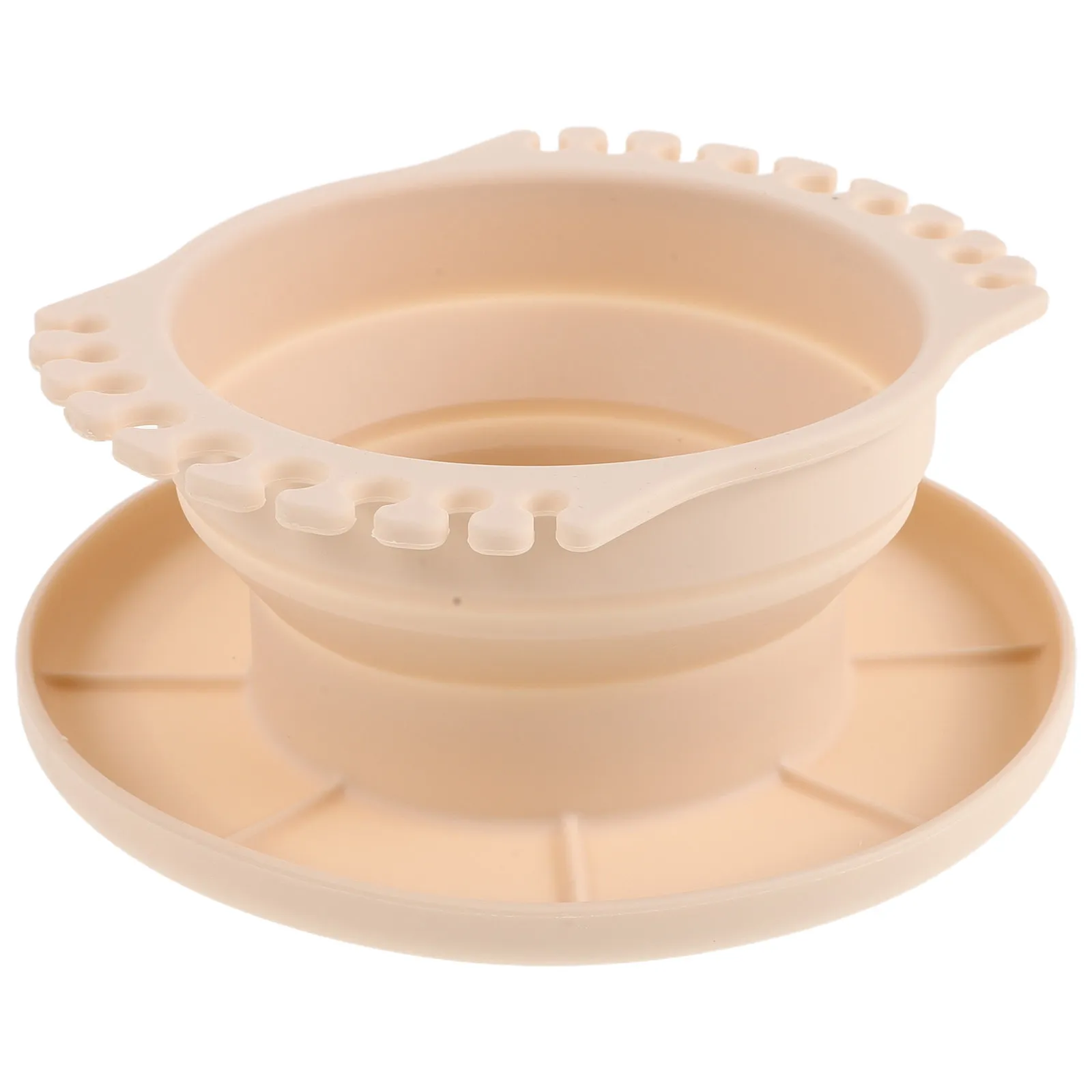 Portable Paint Brush Washing Bucket Collapsible Silicone Brush Cleaning Bowl Foldable Paint Water Cup Splashproof for Art Class