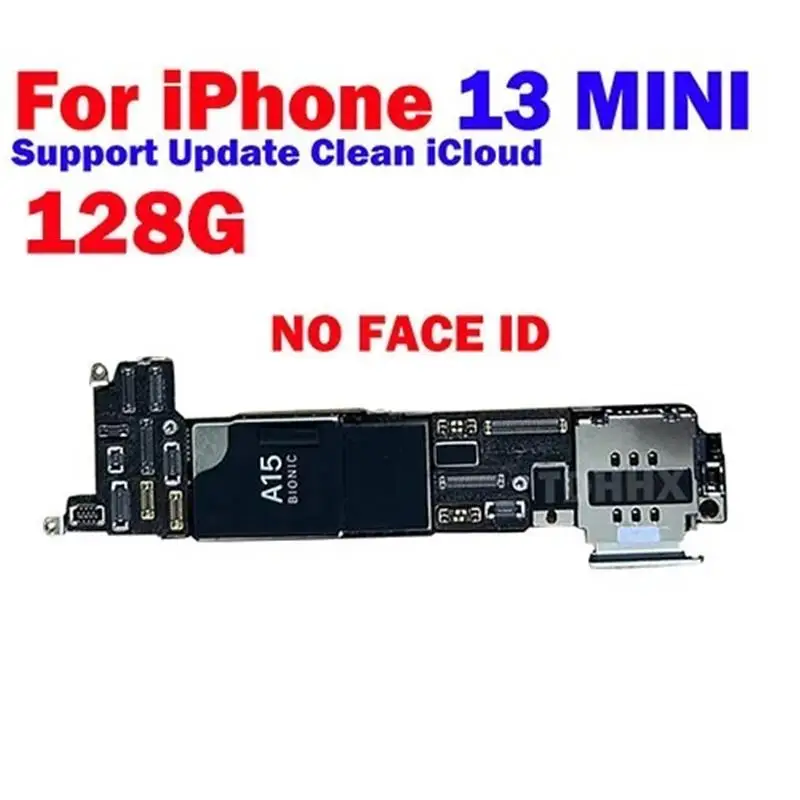 Top Fully Tested Authentic Motherboard For iPhone 13 128g/256g Original Mainboard With Face ID Cleaned Support Update