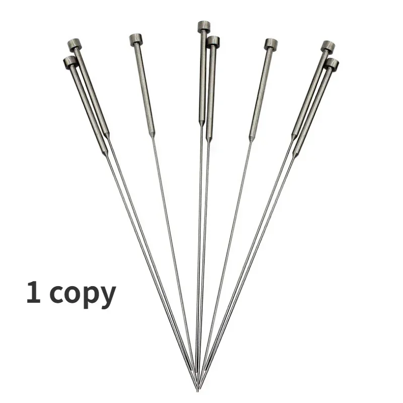 SKD61 SKH51 Карманный штифт эжектора в форме точечного ступени Круглая верхняя игла с поддержкой Двойная секция Верхняя игольчатая отвертка Игла с плоским верхом