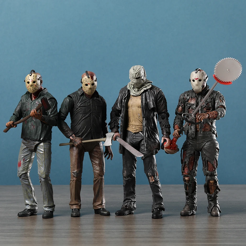 NECA Horror Movie Character Jason Action Figure Collectible Model Toy Gift Doll Figurine