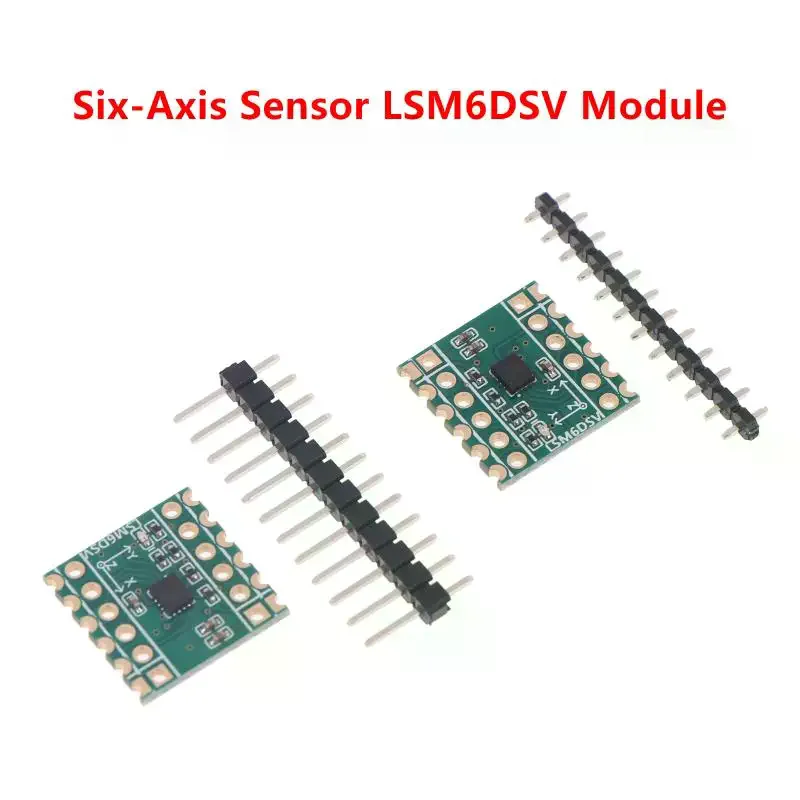 LSM6DSV Six-Axis Sensor Module - SPI/I2C Compatible Accelerometer & Gyroscope for Smol/SlimeVR Data Logging Applications