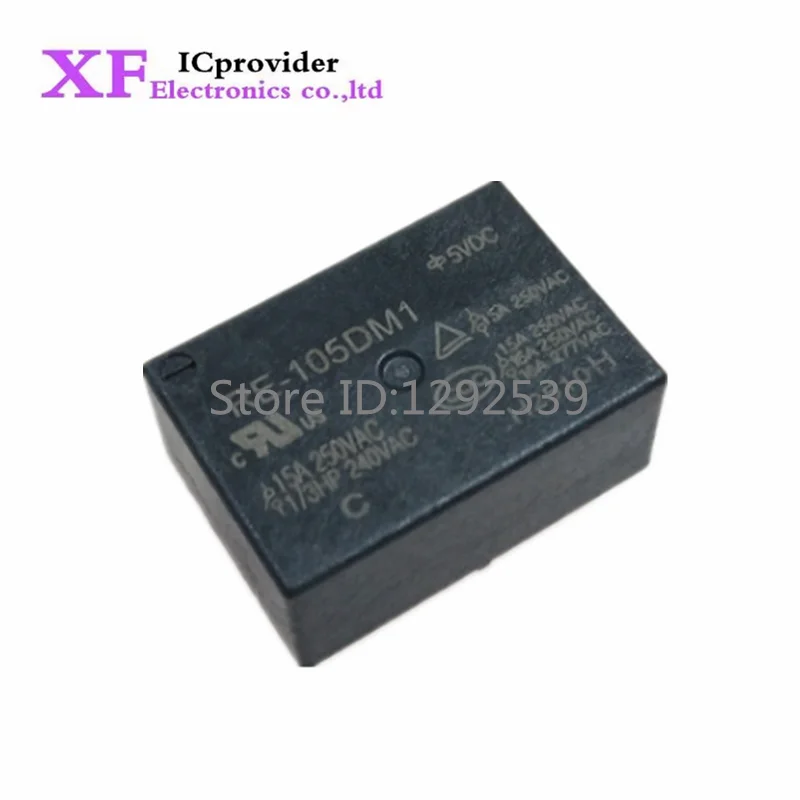 RE-105DM1 Relay 16A 250VAC 4-pin Group Normally Open