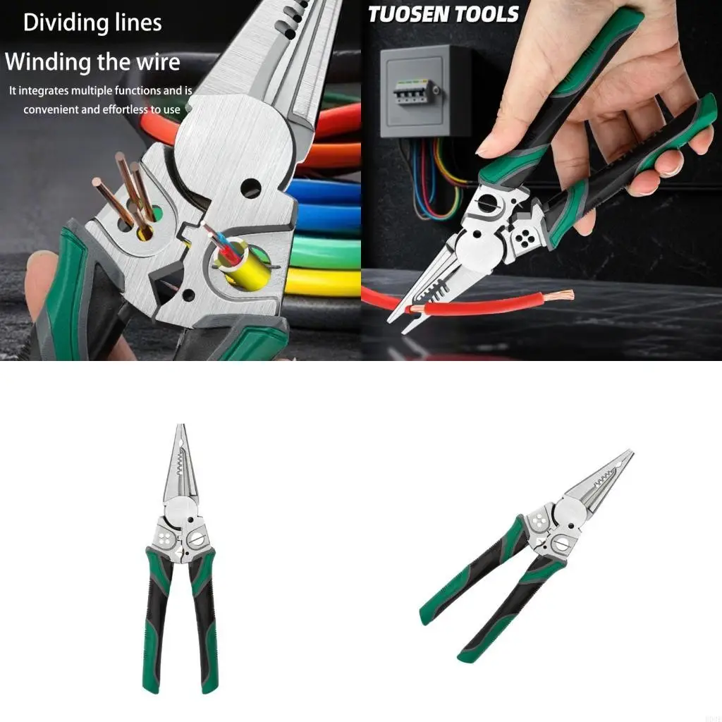 

Multifunctional Wire Stripping Plier Automatic Wire Pulling Electrician B03E