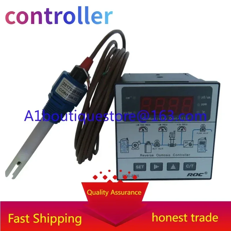 ROC-2315 CCT7320 Industrial Online Single Stage Reverse Osmosis + Resistivity Meter RO Controller