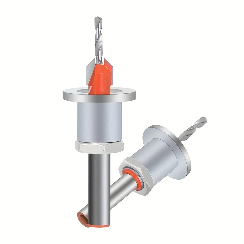 Adjustable Countersink Drill Bits 8mm Shank Drill Bit Set Screw Woodworking Chamfer Tool Quick Change 2.8mm 3mm 3.2mm 3.5mm 4mm