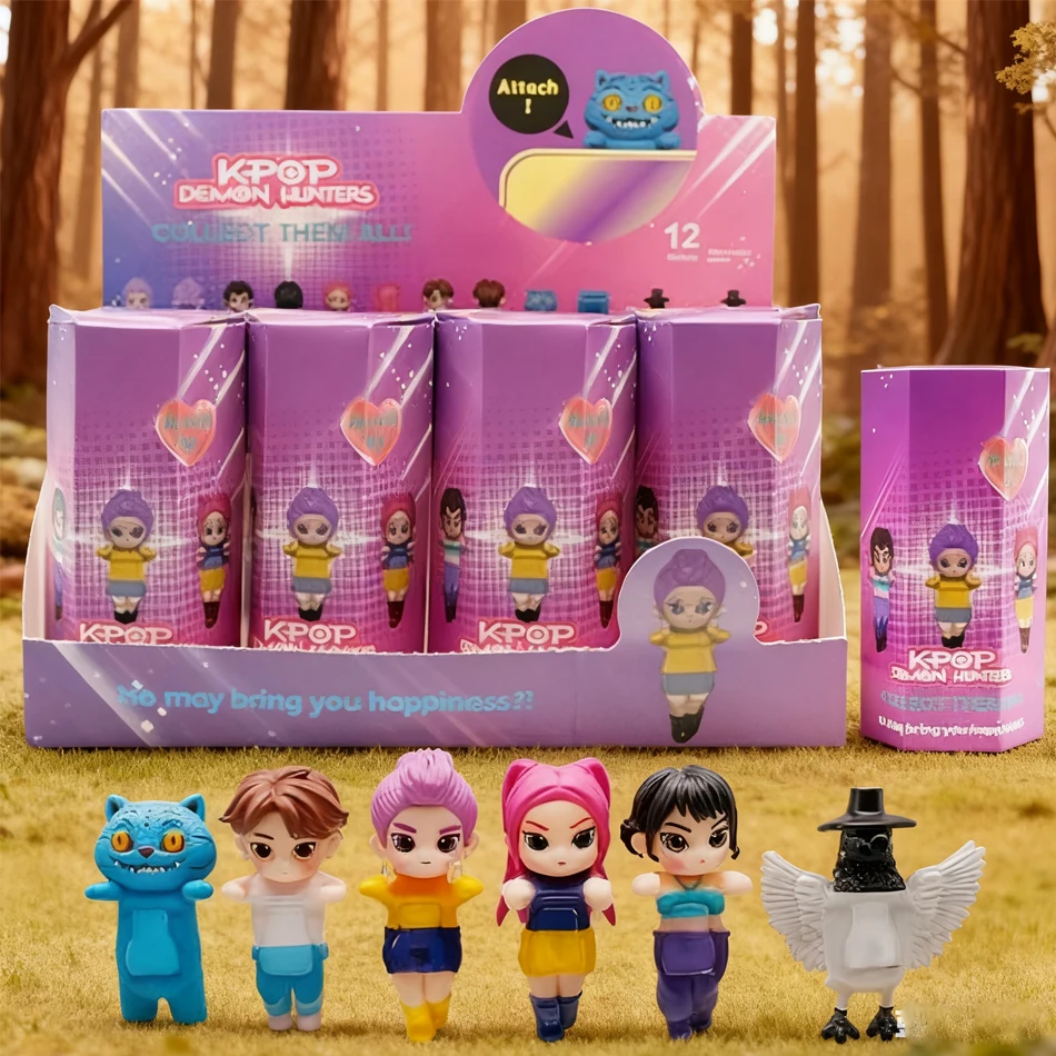 @Auf Lager Kpop Dämon Jäger Teufel Blind Box @ Saja Sammeln Anime Figur Kid Party Cosplay Gaming Cartoon Decor Weihnachten Geschenk @