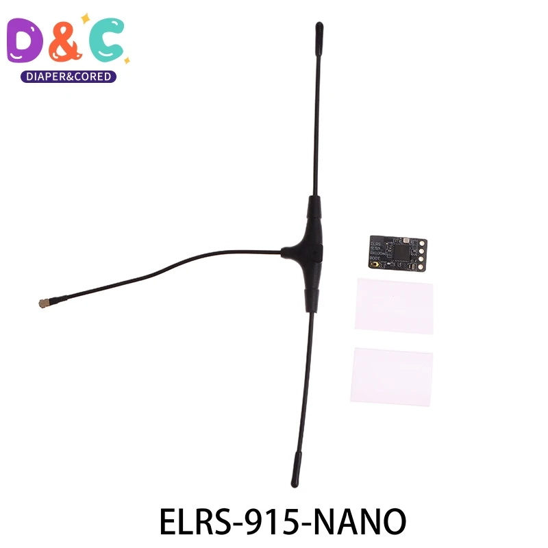 ELRS MINI 915Mhz RX SX1276 EXPRESSLRS Radio Nano Long Range Receiver DIY Parts For RC FPV Long Range Racing Drone Quadcopter