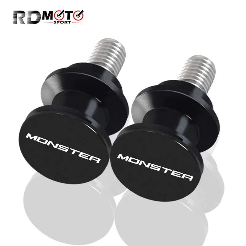 For MONSTER 797 821 1200 1200R 400 600 620 695 750 795 800 900 1000 Motorcycle Swingarm Spools Rear Stand Screws Sliders