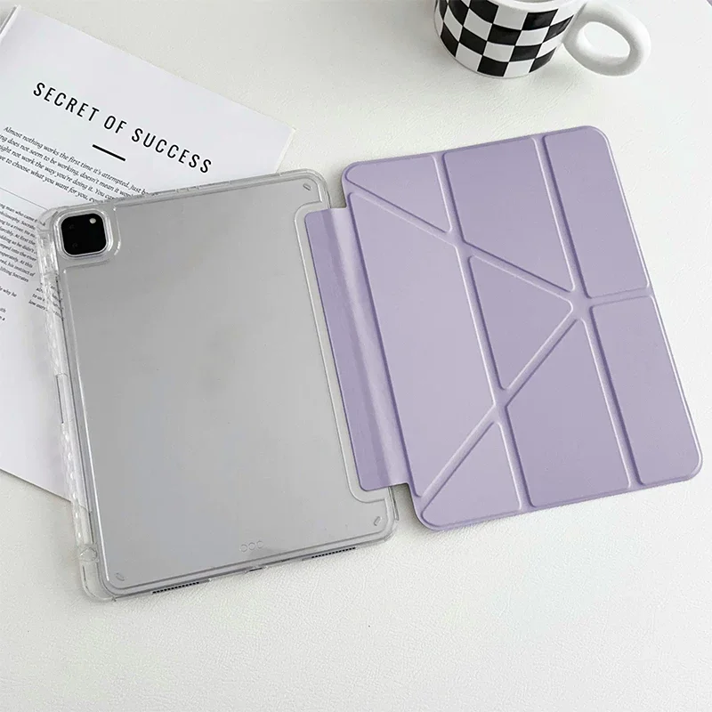 Minimalist Premium Solid Color Fashion Tablet Case For iPad Pro 13 11th A16 12.9