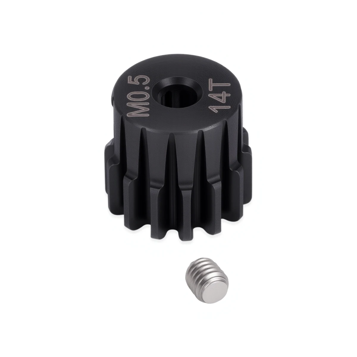 M0.5 2mm Shaft 14T-18T Metal Pinion Gear, for LOSI 1/18 1/24 Micro-B Buggy, RC Car Motor Accessories Part view 5