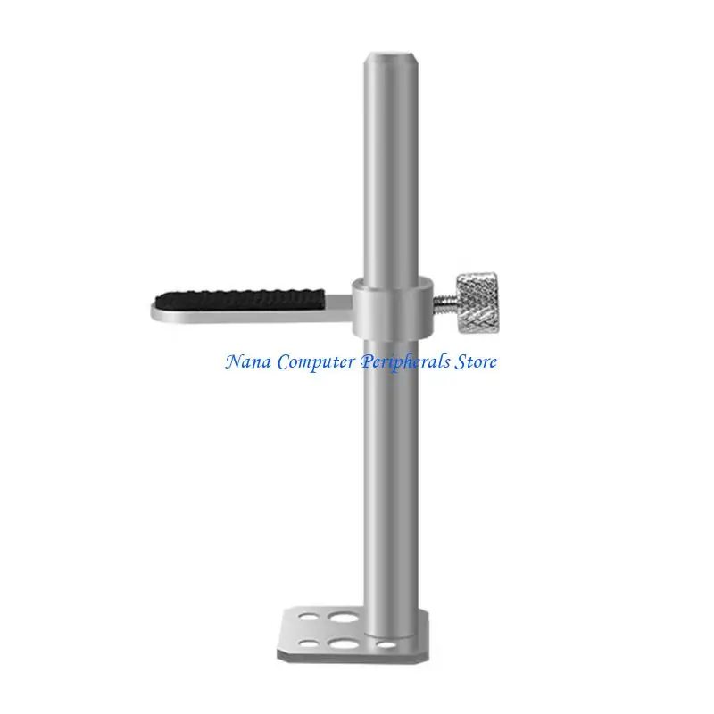 F68C GPU Support Bracket Adjustable Aluminum Design with Fan Mount to Prevent Graphics Card Sagging