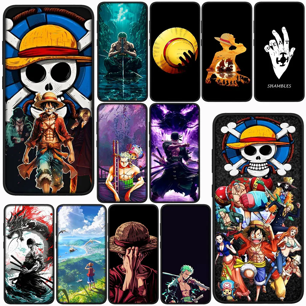 Roronoa Luffys Zoros Poster Cover Soft for Xiaomi Redmi Note 13 14C 13C A3 A4 14 Pro Plus 9T 9A 9C NFC + Pro+ Funda Phone Case
