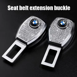 New Car Safety Extension Buckle Rhinestone Extension Buckle Insert Plug Seat Belt Clip for Bmw