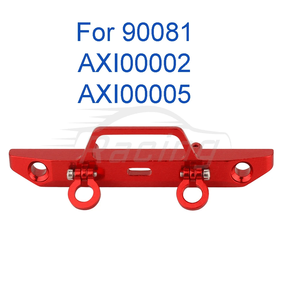 Metal Alloy Front Rear Bumper for Axial SCX24 90081 C10 AXI00002 AXI00005 AXI00006 1/24 RC Crawler Car Aluminum Upgrade Parts