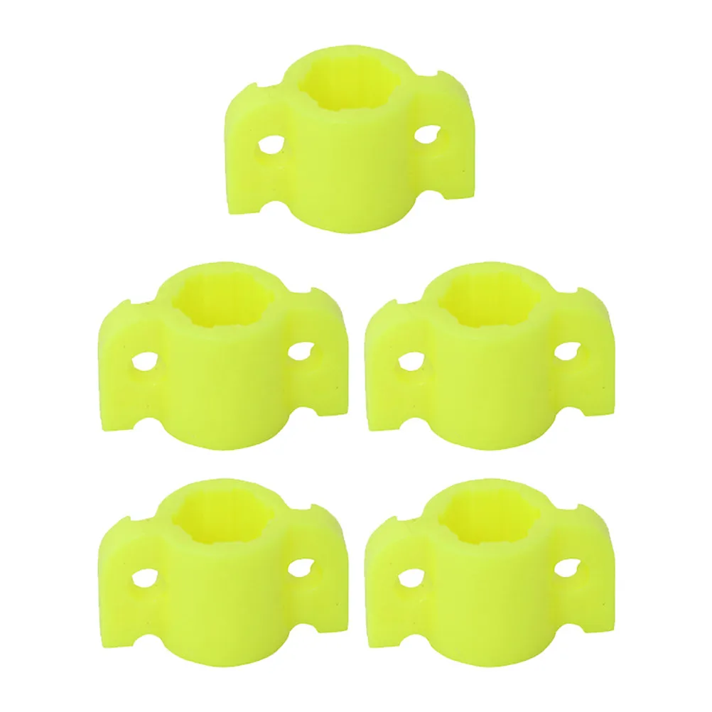 

5pcs Arrow Sliders Fish Hunting Accessories Bow Fishing Tools Outdoor Archery Equipment 8Mm Plastic Slider Hunting Arrow Parts