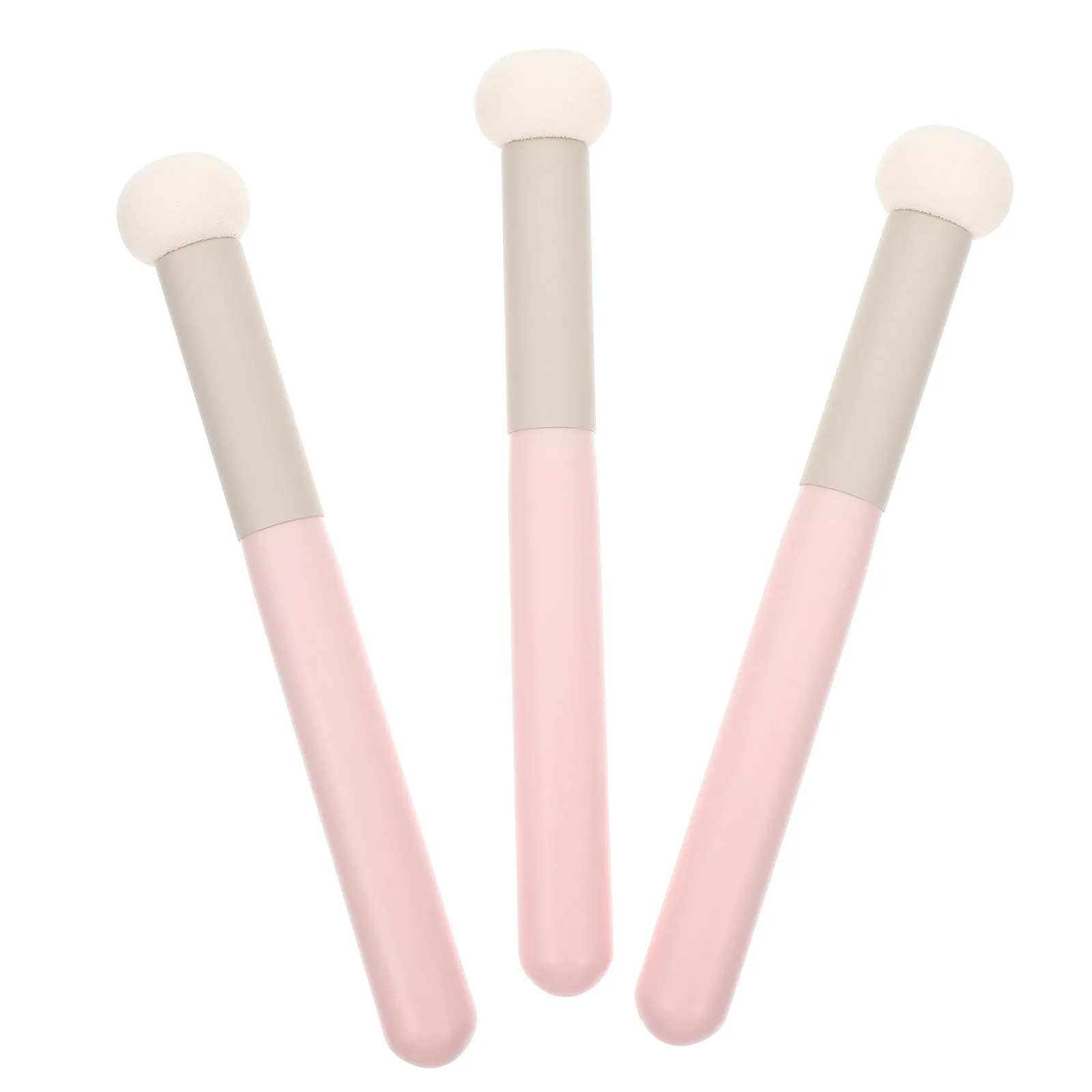 3Pcs High-Grade Makeup Concealer Sponge with Comfort Grip – Dry/Wet Dual-Use for Seamless Foundation Blending