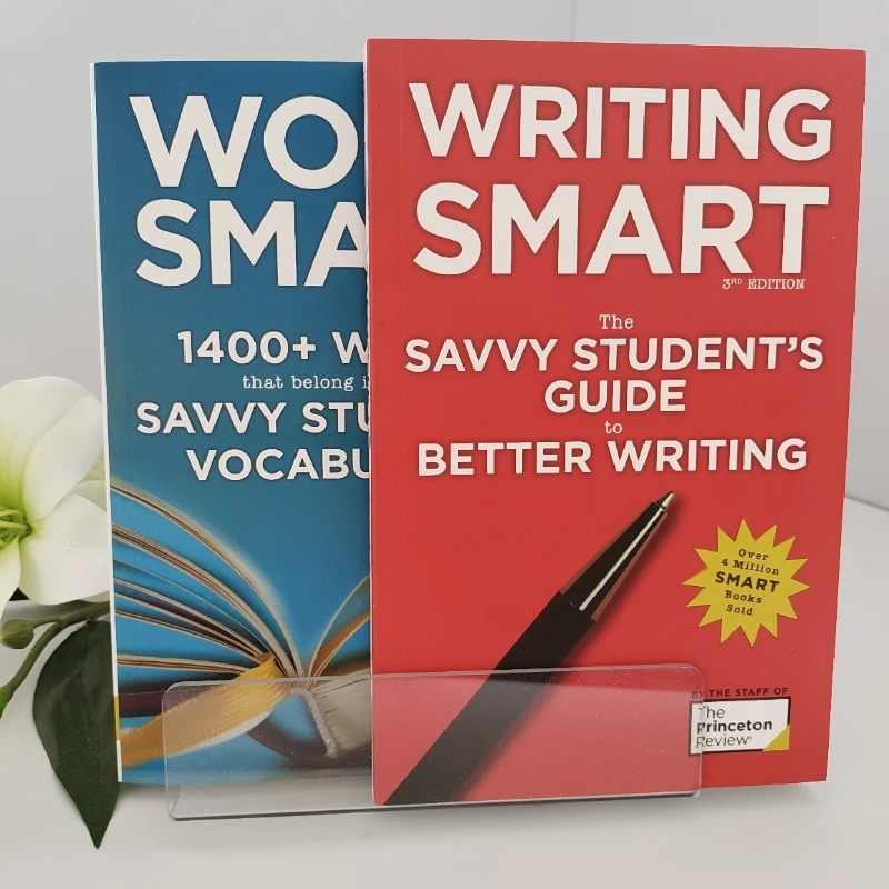 Word Smart&writing Smart: Savvy Student’s Vocabulary Guide By The Princeton Review - for Academic & Daily English Use Livros