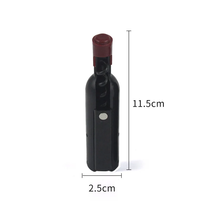 Multi Functional Magnetic Fridge Foldable Champagne, Red Wine Bottle Opener, Cork Creative and Effortless Beer Bottle Opener