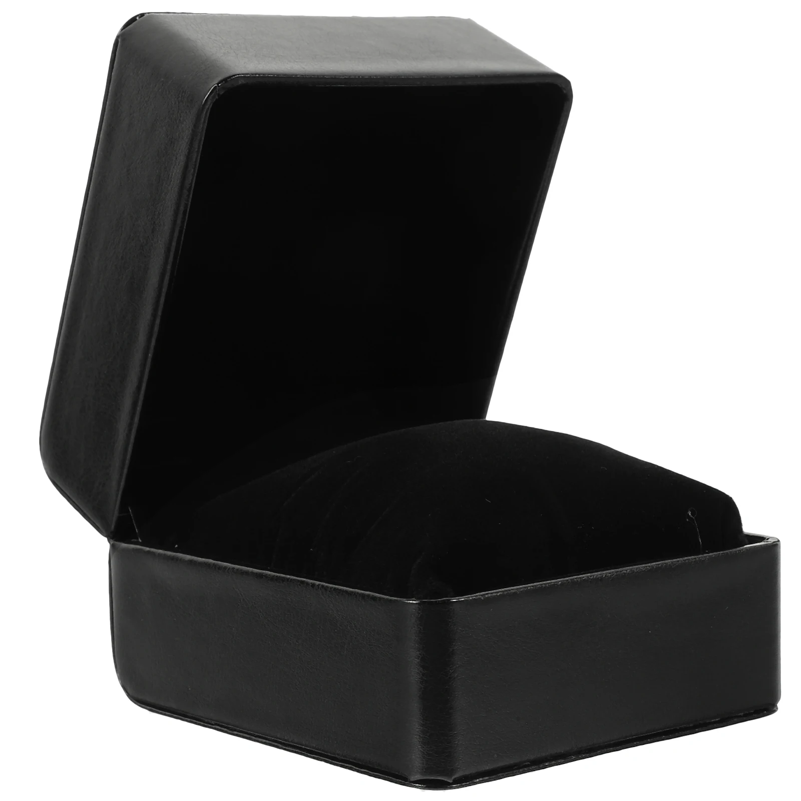 

Stylish Single Watch Box Gift Case Pu Display Storage Household Decorative Organizer Portable Anti-Scratch Shockproof
