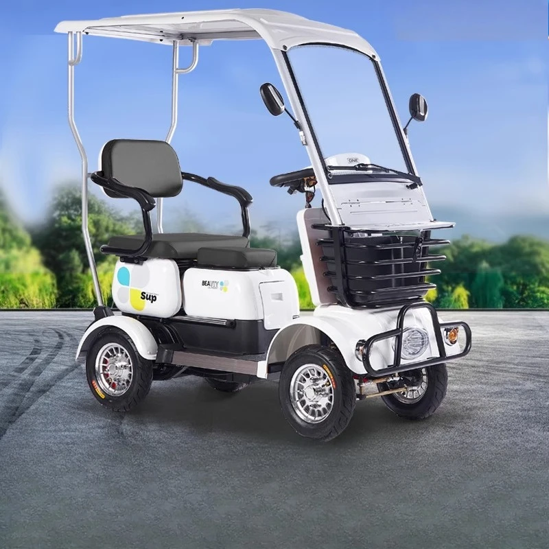

New the elderly scooter electric four-wheeler household small elderly walking artifact women's battery car