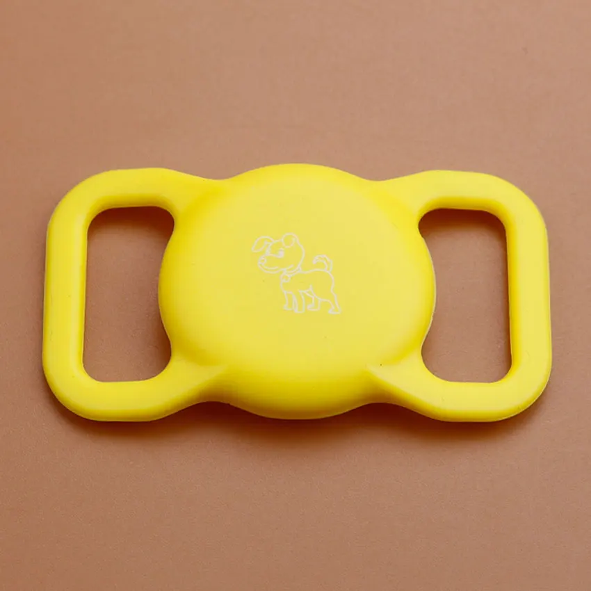 Яркий светящийся защитный силиконовый ошейник для Apple Airtag