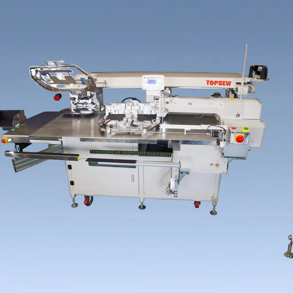 ATV&UTVAutomatic Industrial Sewing Machine Pocket Setter Machine TS-199 Kangaroo Big Sizes Pocket Setting Machine New Condition