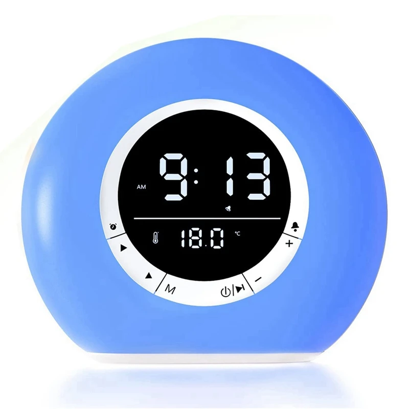 

Alarm Clock For Heavy Sleepers Adults, Wake Up Light With Bluetooth Speaker, Digital Alarm Clock For Bedroom Promotion