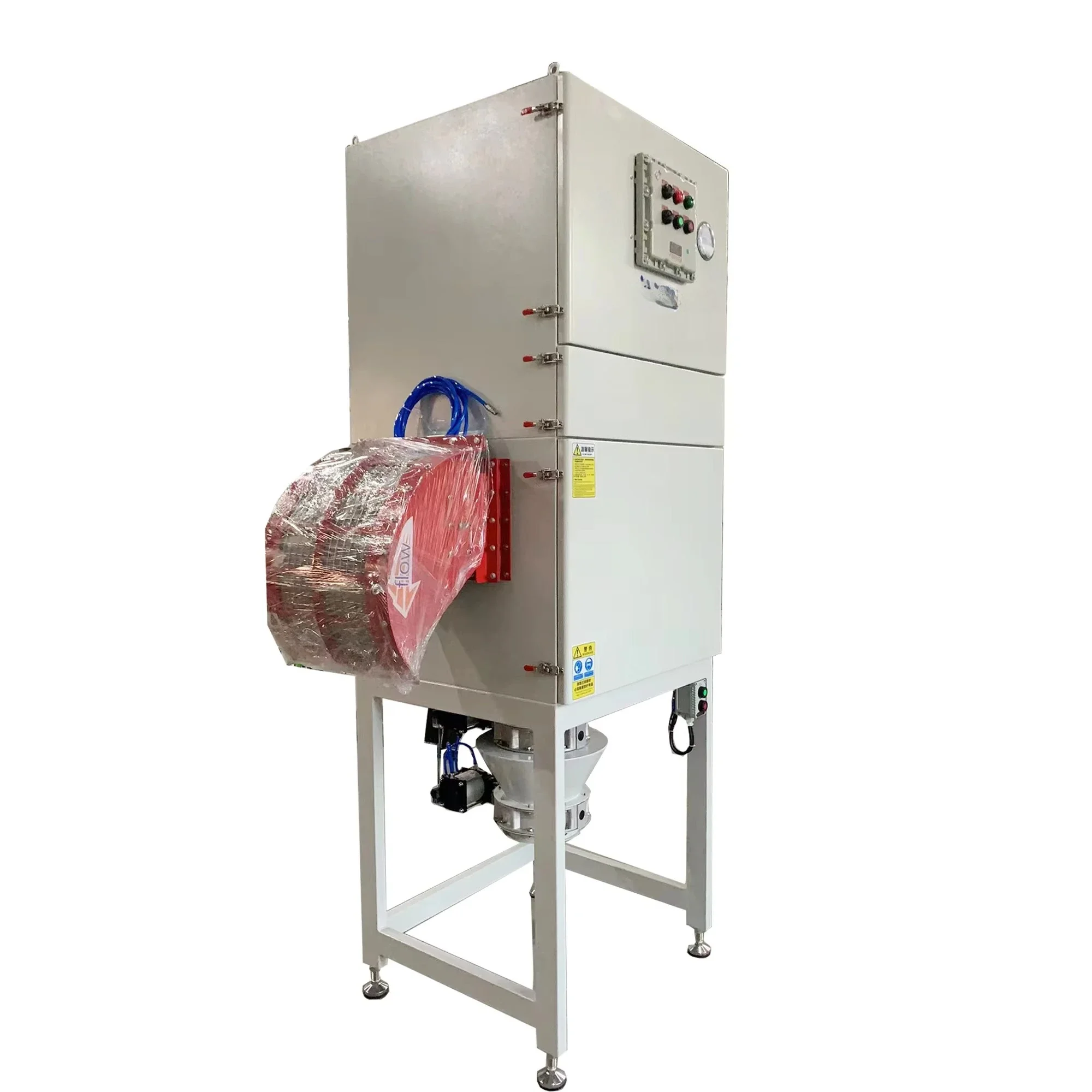 AJS220 automatic pulse jet cleaning system with industrial grade woodworking dust collector