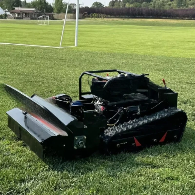 Good Quality 800mm Crawler Lawn Mower 1000mm Grass Cutter Mulcher Multi-functional Lawnmower for Sale
