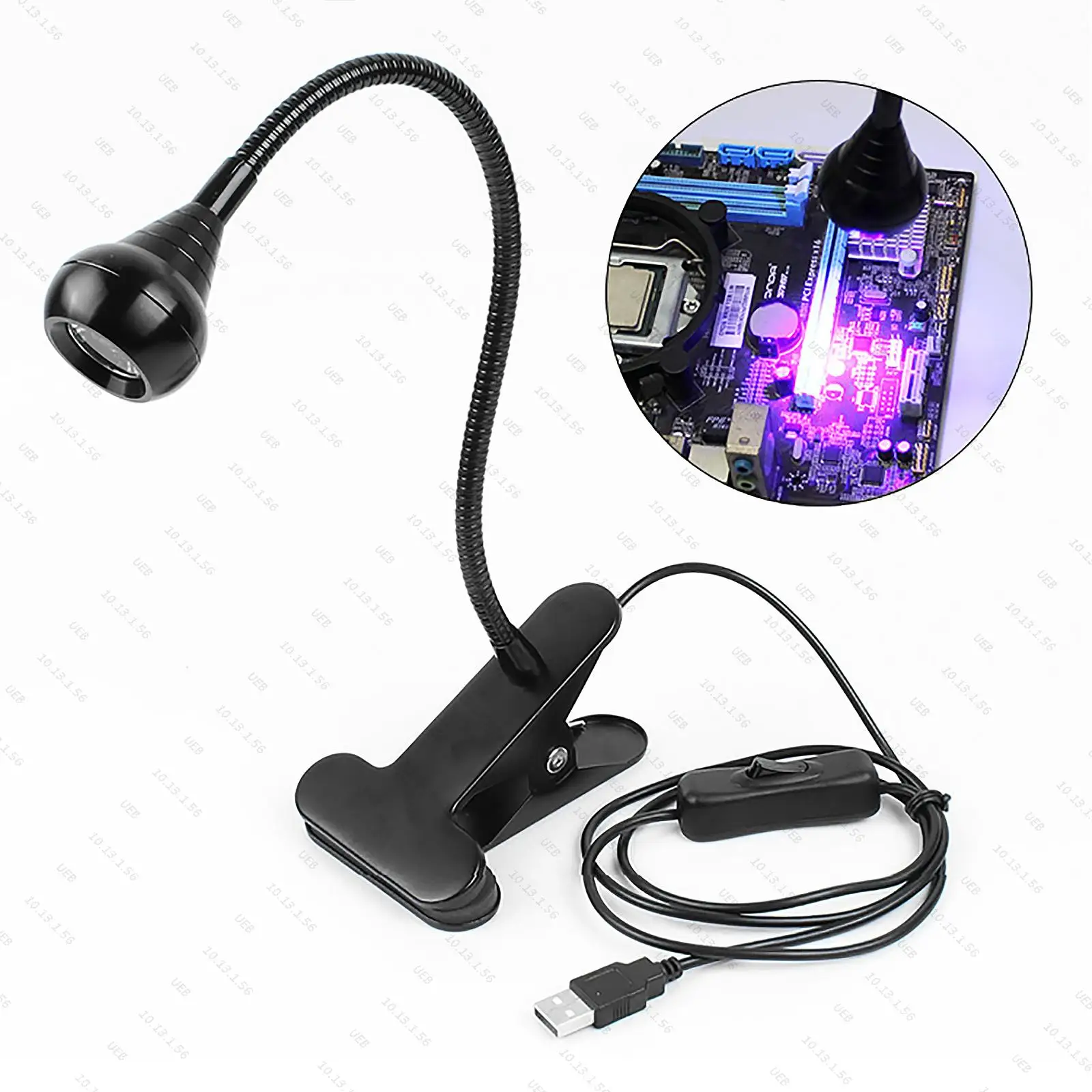 

UV Glue Curing Lamp - 3W LED Ultraviolet Purple Light for Repairing Phone