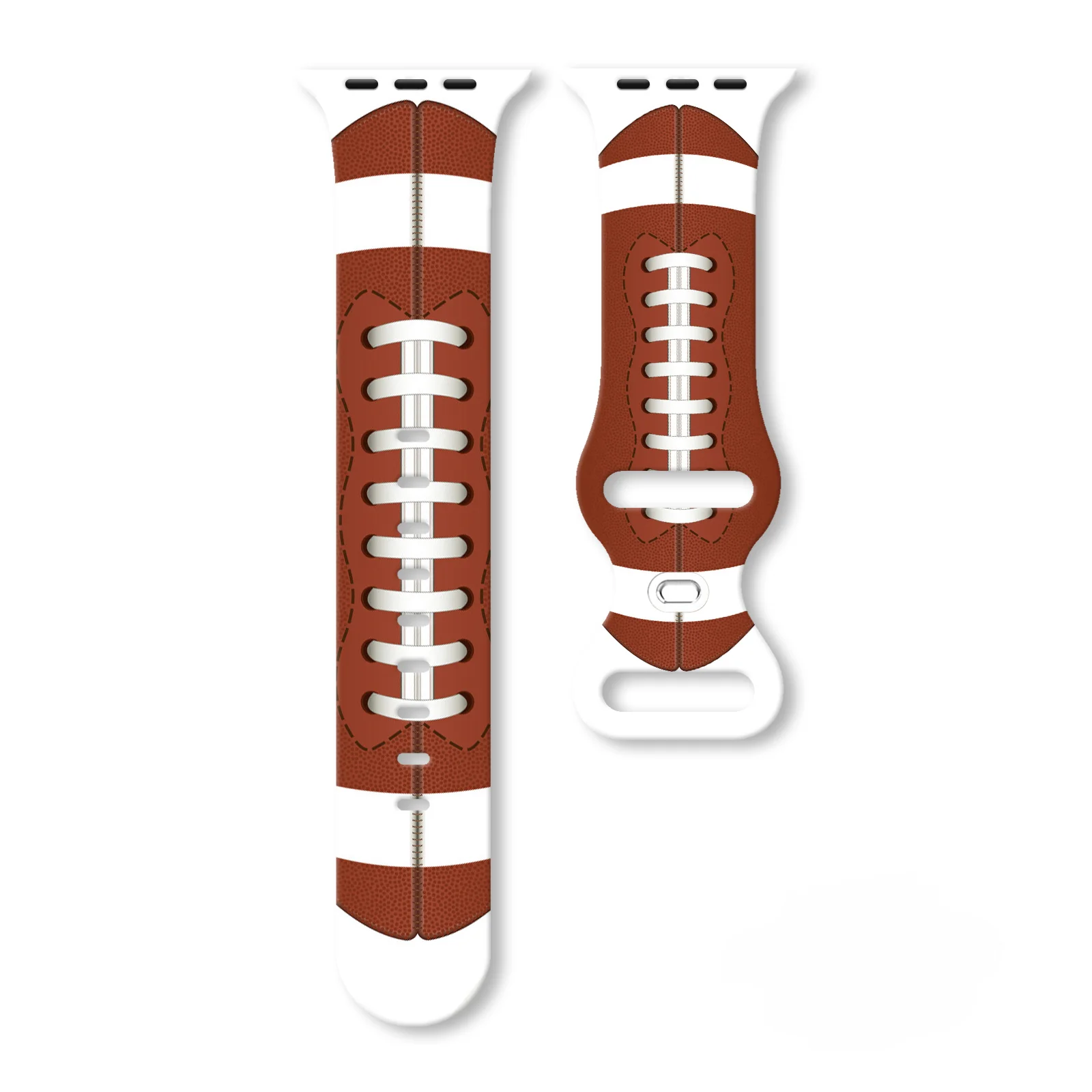 

Classic Dot Texture Series Print Watchband for Apple Watch 11/10/9/SE, Soft Waterproof Replacement Silicone Strap 46/45/44/42mm