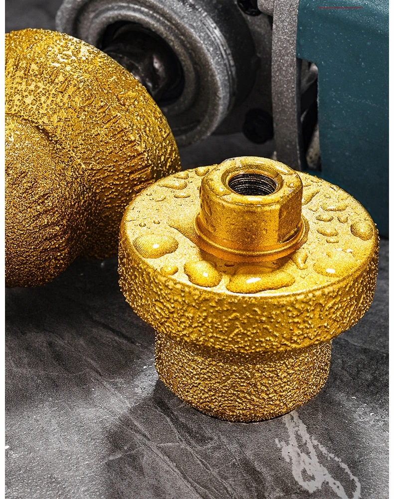 Gelöteter Pagodenbohrer M10 Diamant-Fasenfräser Turmbohrer für Fliesen, Steinplatten und Gestein – Integrierter Diamantwerkzeugbohrer zum Aufbohren – Detail 10
