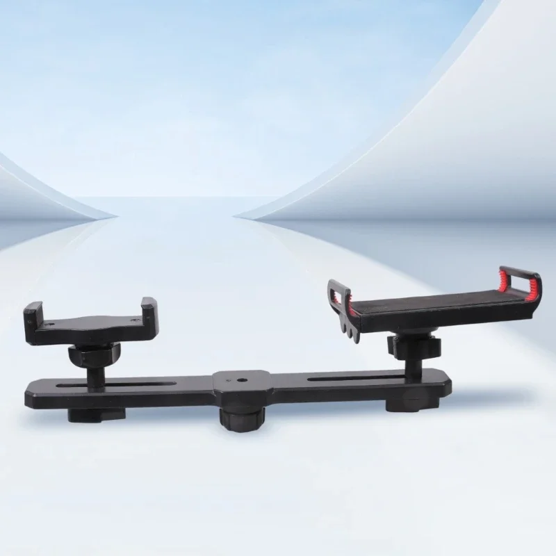 

Вращающаяся подставка для двух устройств для телефонов, планшетов, экранов 4,5, 7 дюймов, длинная база 27 см, штатив, крепление,