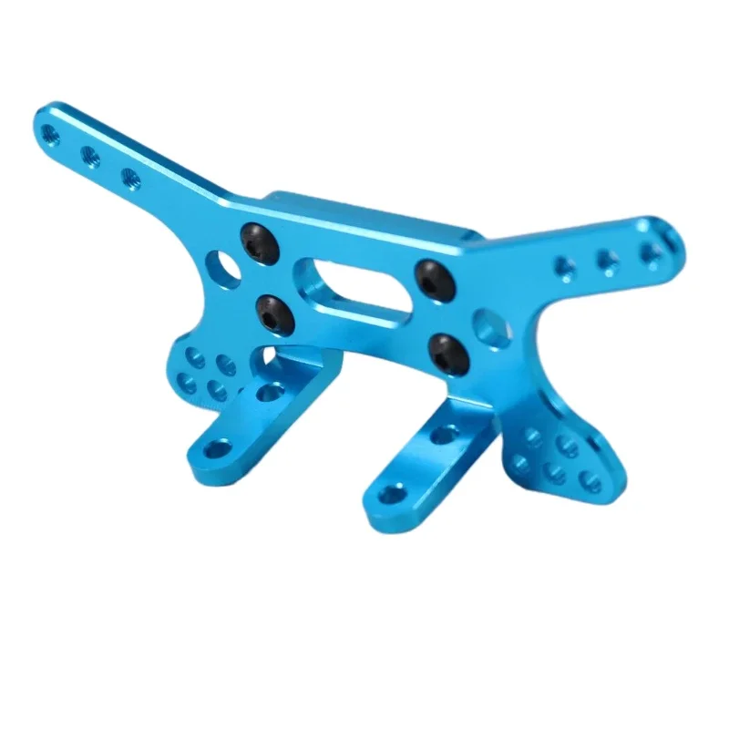 Soporte de Amortiguador Delantero y Trasero de Aleación CNC para Coche RC Tamiya DF-03 DF03 1/10, Piezas de Mejora
