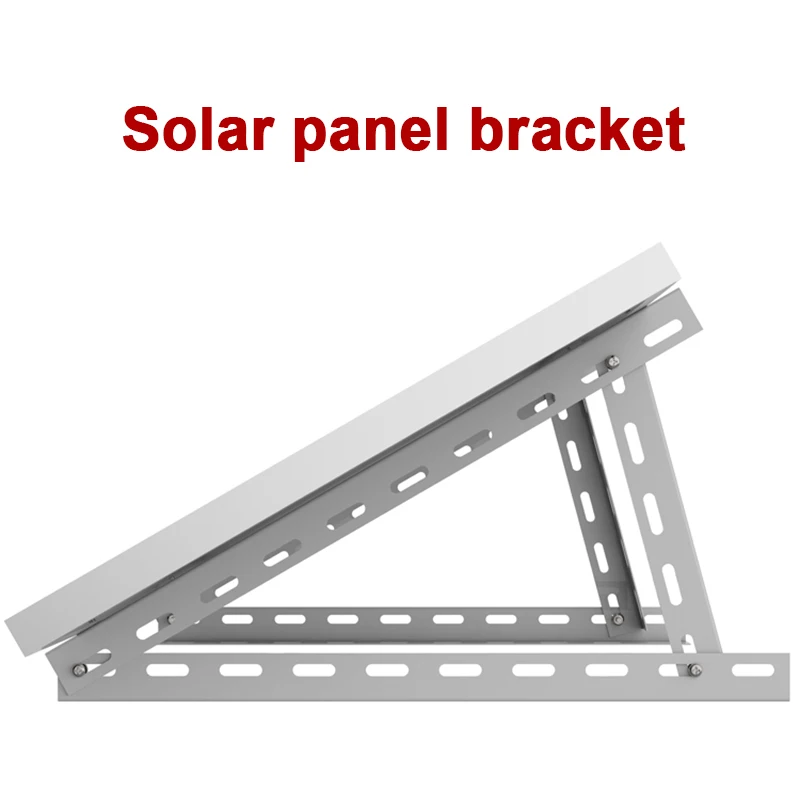 Simple Solar Panel Photovoltaic Battery Assembly Universal Bracket 10W 100W 200W 300W installation Fastening Connecter