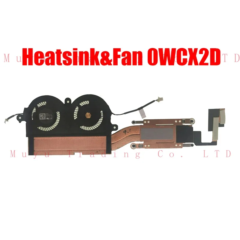 Laptop Heatsink&Fan For DELL For XPS 13 9380 0WCX2D WCX2D AT2Q0001DT0 New