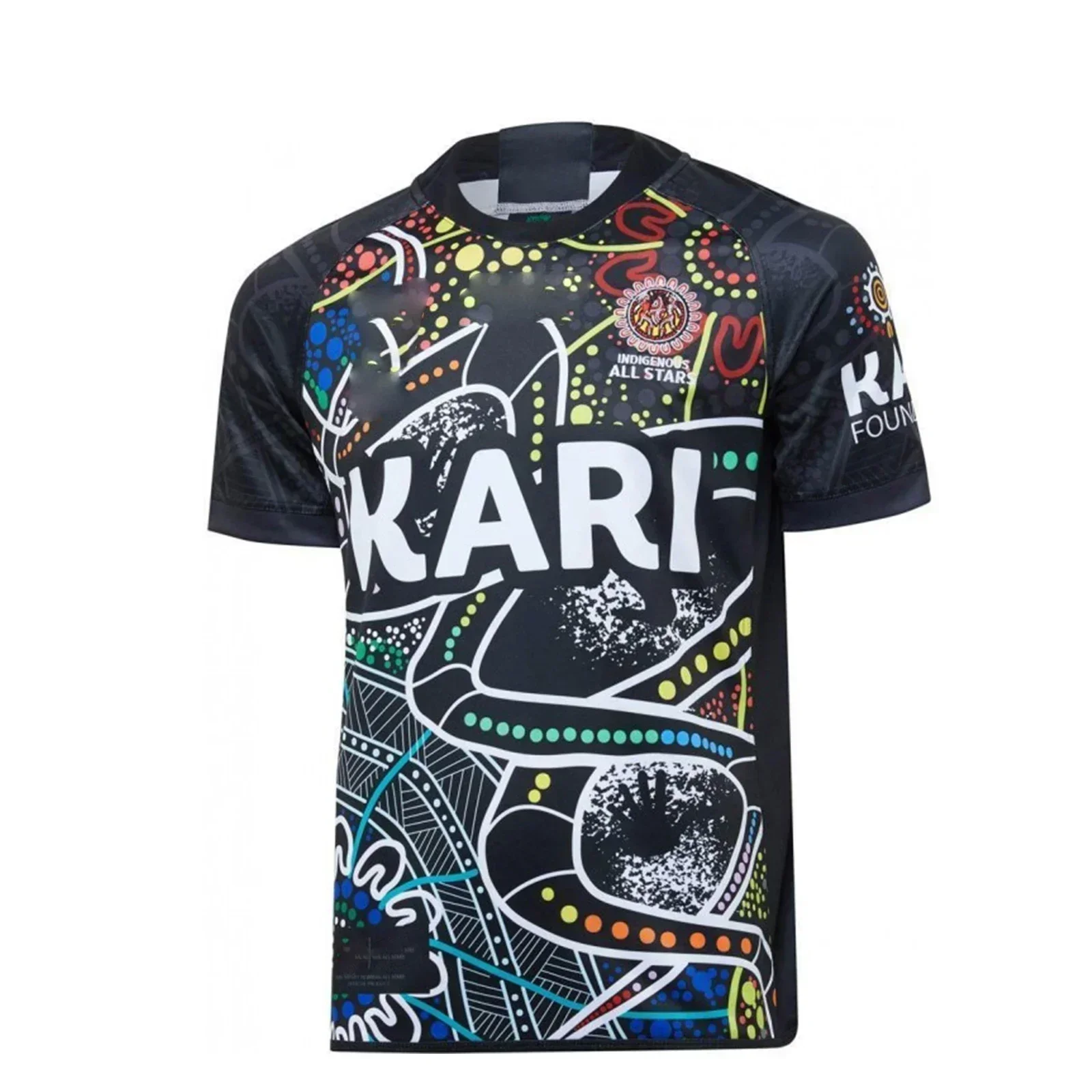 2020  All Stars Indigenous   Men's Replica Jersey Rugby Sport Shirt S-5XL Customize