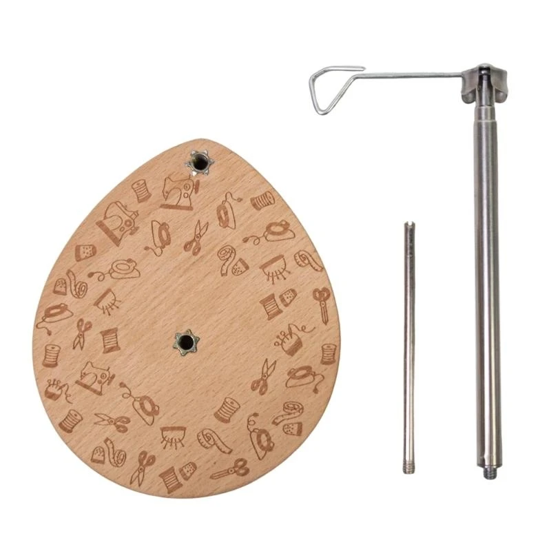 Adjustable Spool Stand For Quilting Sewing Machine, Spool Holder Cone Spool Holder Single Cone Thread Stand with Base