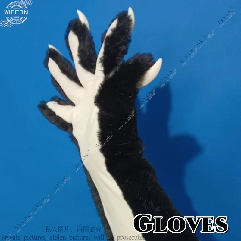 Husk Halloween Cosplay Costume Uniform Party Cosplay Costume Black Outfits With Hat Ears Eyebrows Prop Husk Hasbin Doll Set