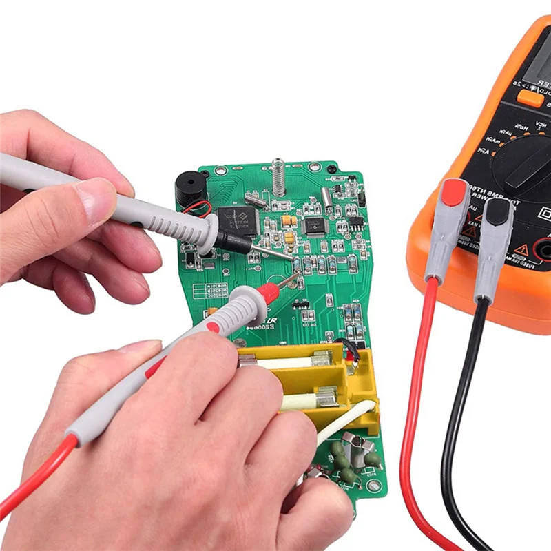A56XA P1503E Series Universal Multimeter Probe Test Leads Kit Replacement Needle Tester Tip IC SMD Test Hook Alligator Clip