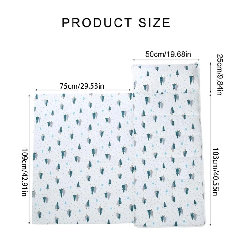 J15U طفل صغير كيس النوم كيس النوم بطانية وسادة نوم للأطفال مع وسادة قابلة للإزالة #6