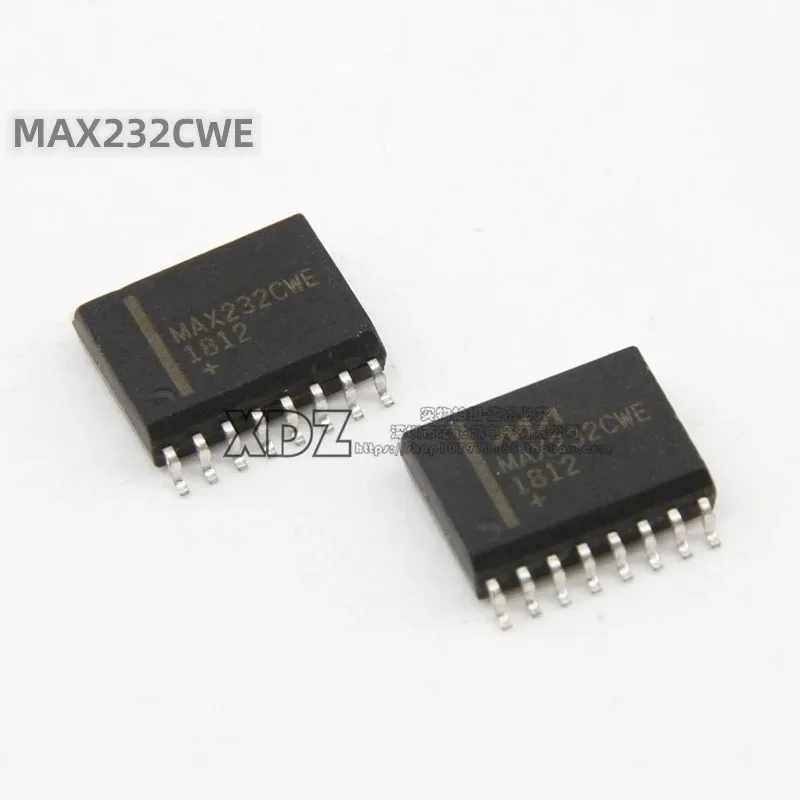 5pcs/lot MAX232CWE MAX232C SOP-16 7.2MM package Original genuine RS-232 transceiver chip