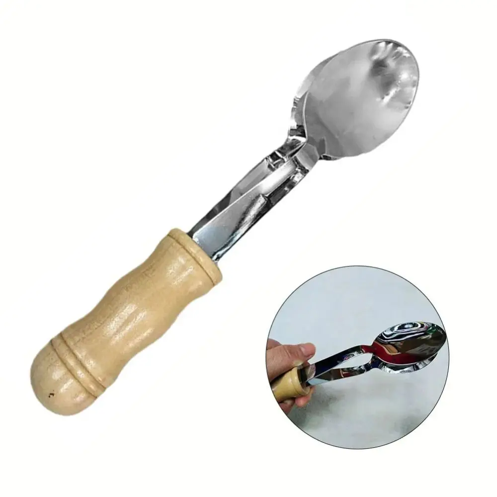Spoon Castanets Musical Spoons Wooden Handle Music Classes Teaching Supplies Percussion Instrument Spoon 20CM Portable
