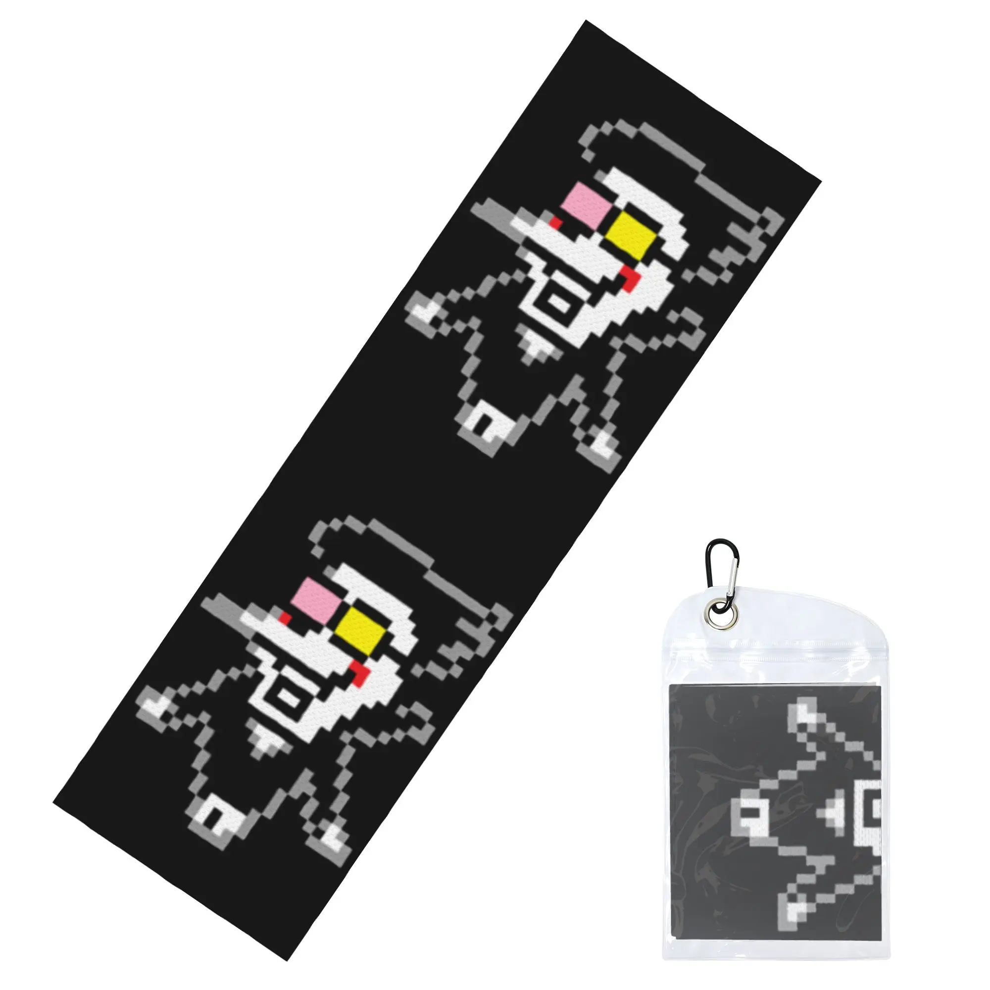 Deltarune Undertale Game Spamton Cold Exercise Towel Face Towel Quick Drying  Shower Breathable Cold Towel