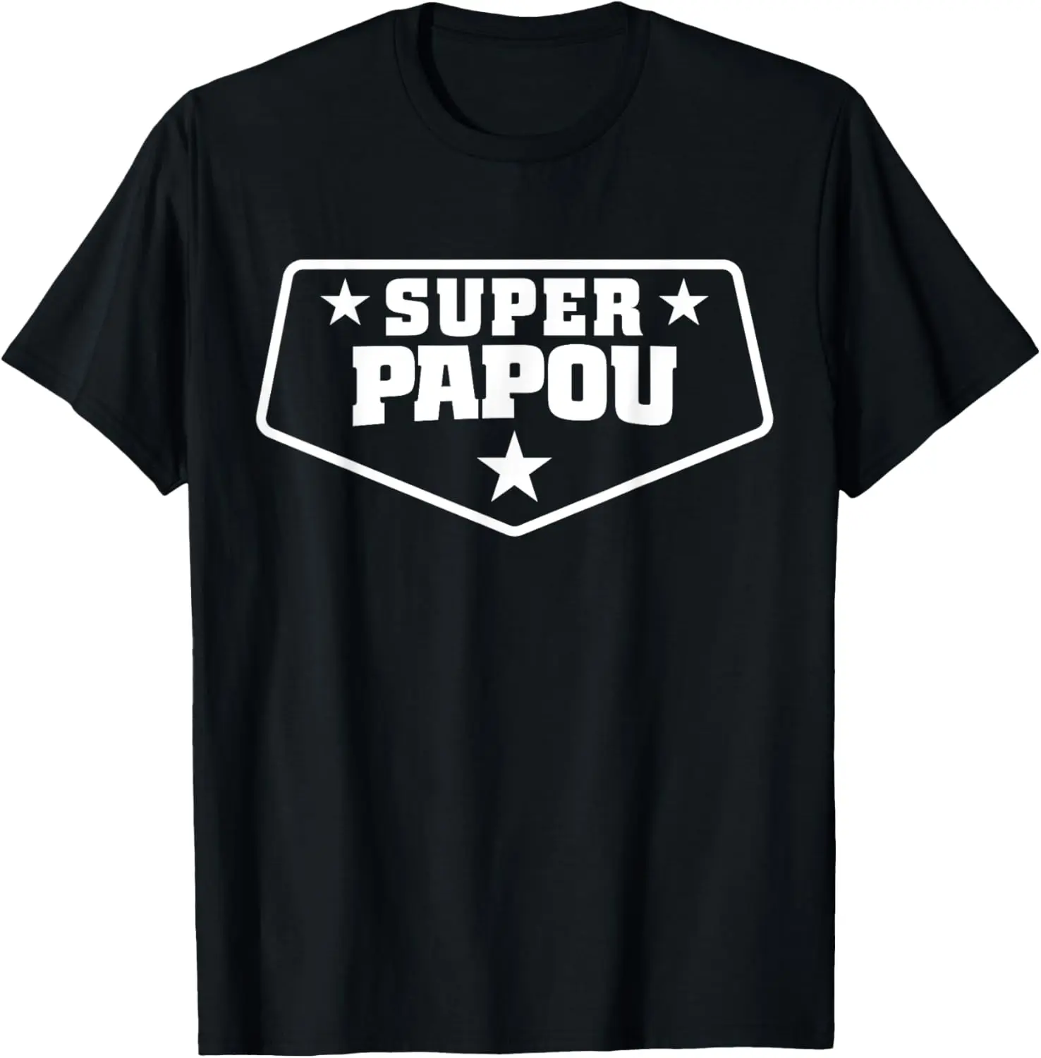 Super Papou Shirt for Greek Grandpa T-Shirt