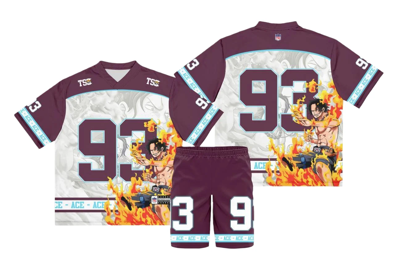 

2526 Новый японский аниме Bandai Dragon Ball One Piece Demon Slayer, комплект футболок с короткими рукавами, мужской трикотаж, спортивный детский