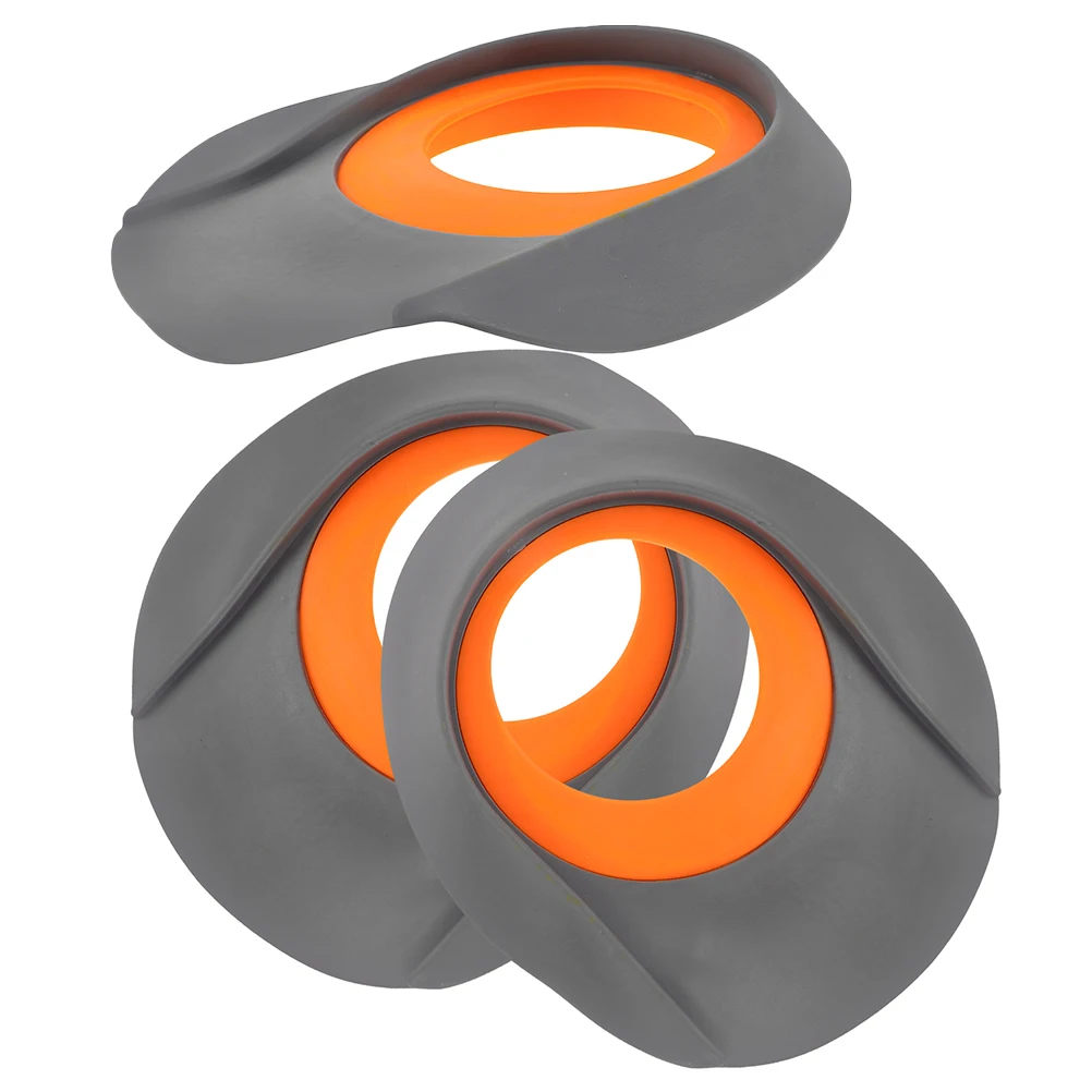 

3pcs Golf Putting Practice Hole Cup Indoor Training Equipment High Sensitivity Durable Tool For Home Office Use Grey Golf