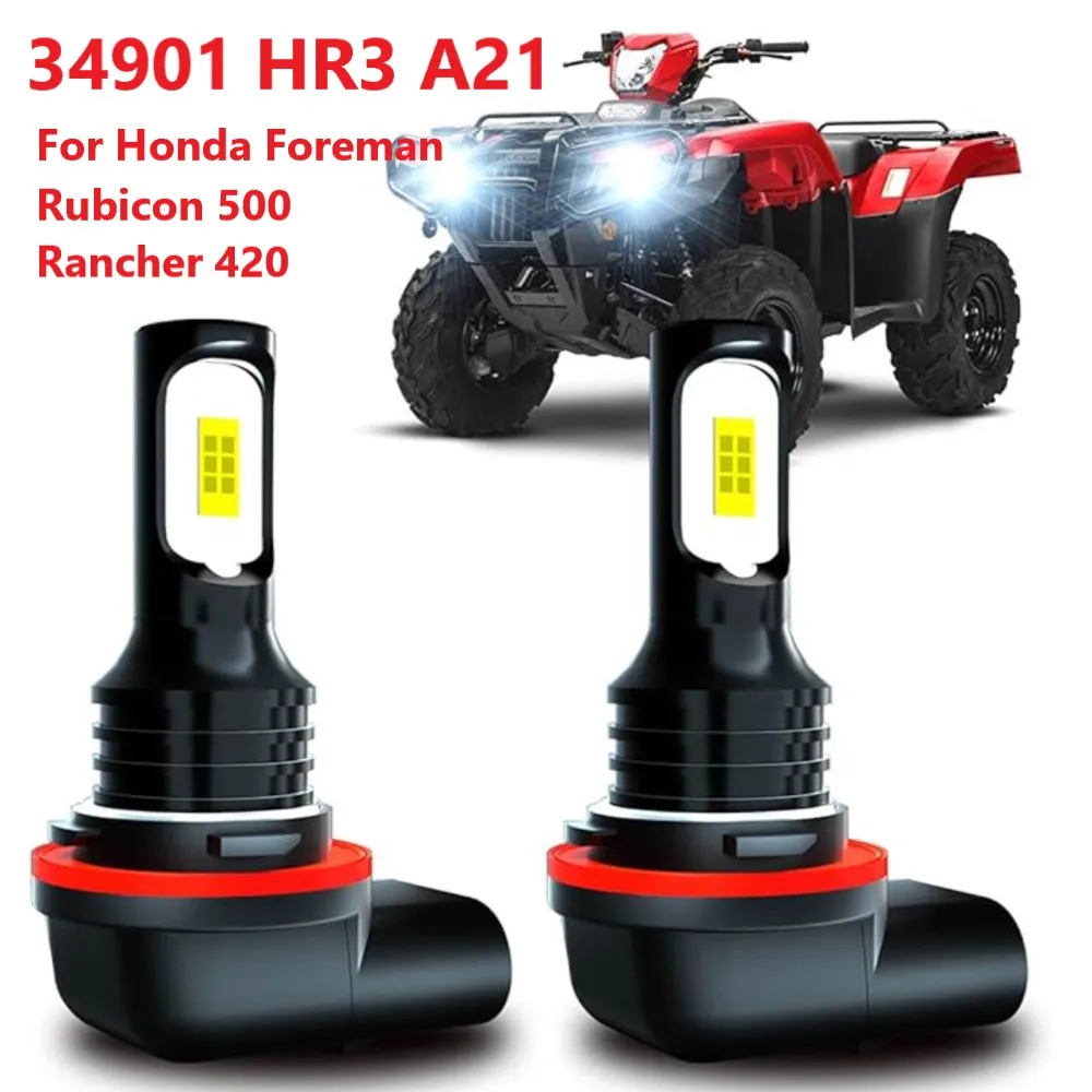 

Fit for 2009 2010 2011 2012 2013 2014 2015 2016 2017 2018 2019 2020 Kawasaki Teryx Mule Brute Force 750, 34901 HR3 A21 LED bulbs