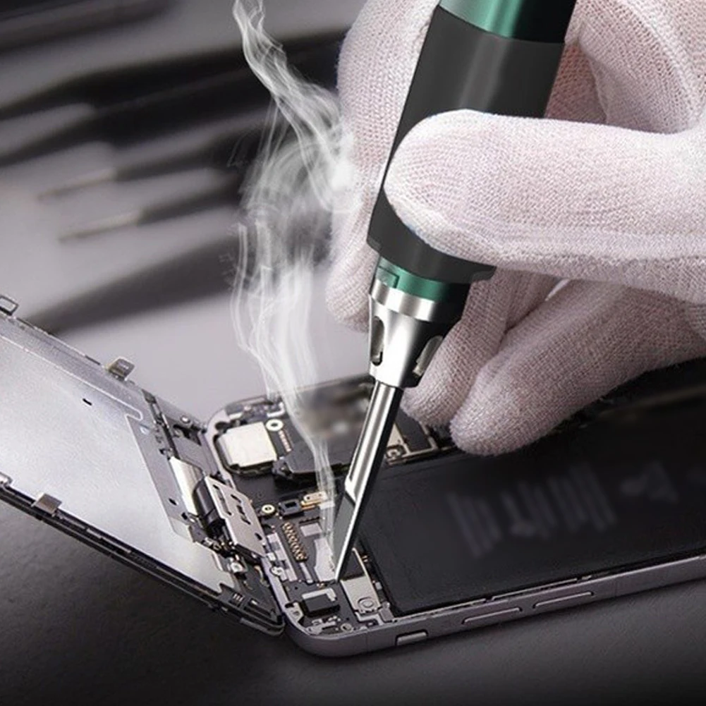USB-C Soldering Tool 96W Soldering Iron For DIY Electronics Projects High-definition Display Three-button Control